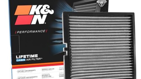 K&N VF2044 washable cabin air filter