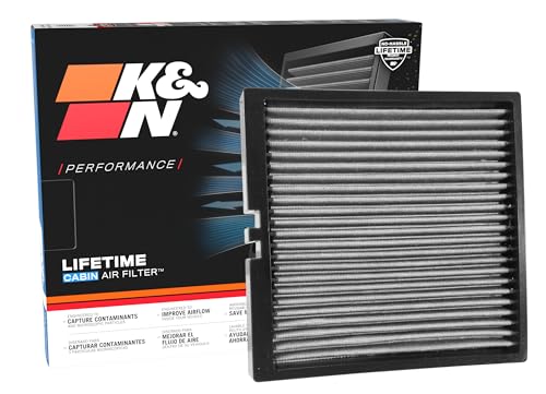 K&N VF2044 washable cabin air filter for GM trucks and SUVs