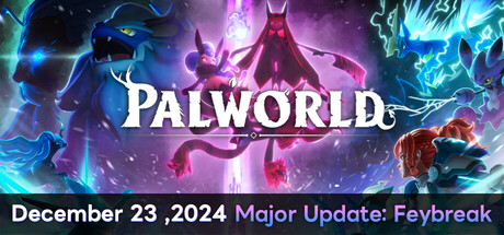 Palworld game header — Pal collection adventure