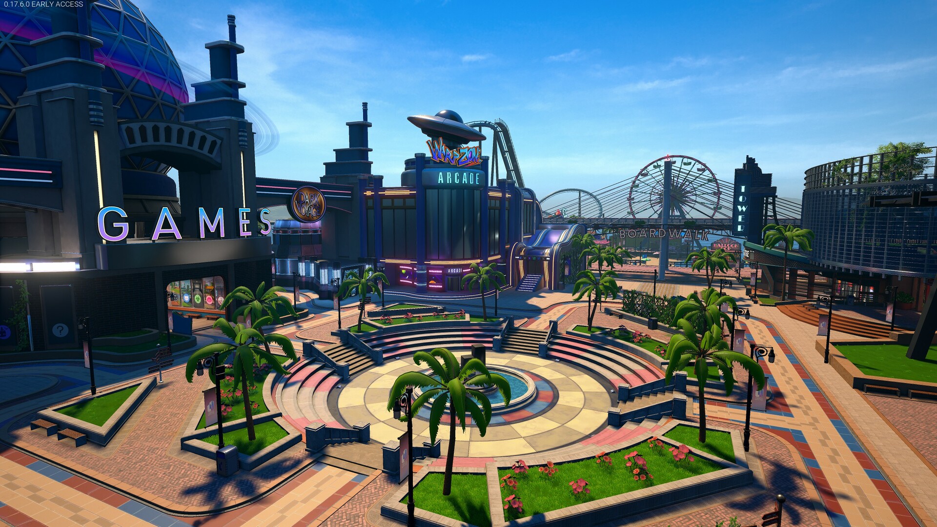 Tower Unite minigolf and plaza