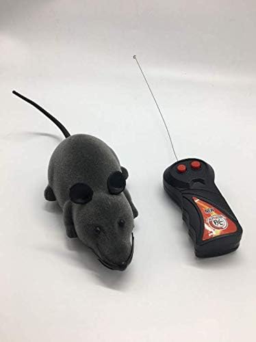 WEFOO Electronic Remote Control Rat simulation mouse toy in gray