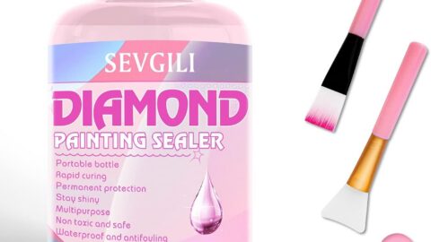 SEVGILI Diamond Painting Sealer Kit 120ML with brushes