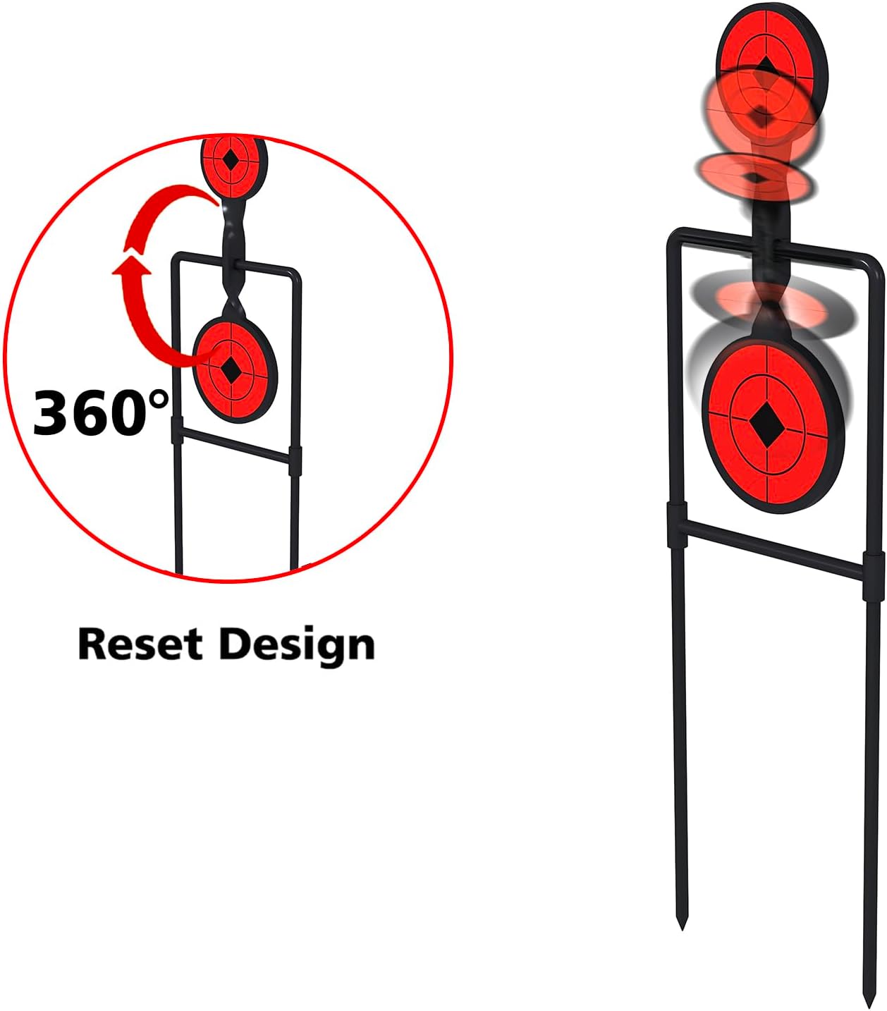 Atflbox Double Blast spinner target plates