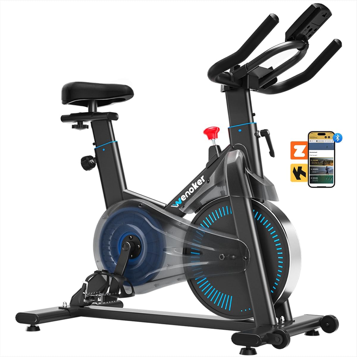 Wenoker Exercise Bike Magnetic Stationary Bike for Home