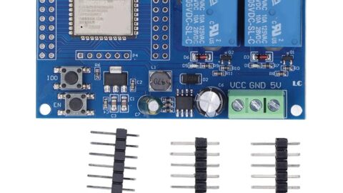 ESP32 relay module review — the 2 Channel 5V Relay Module ESP32 board